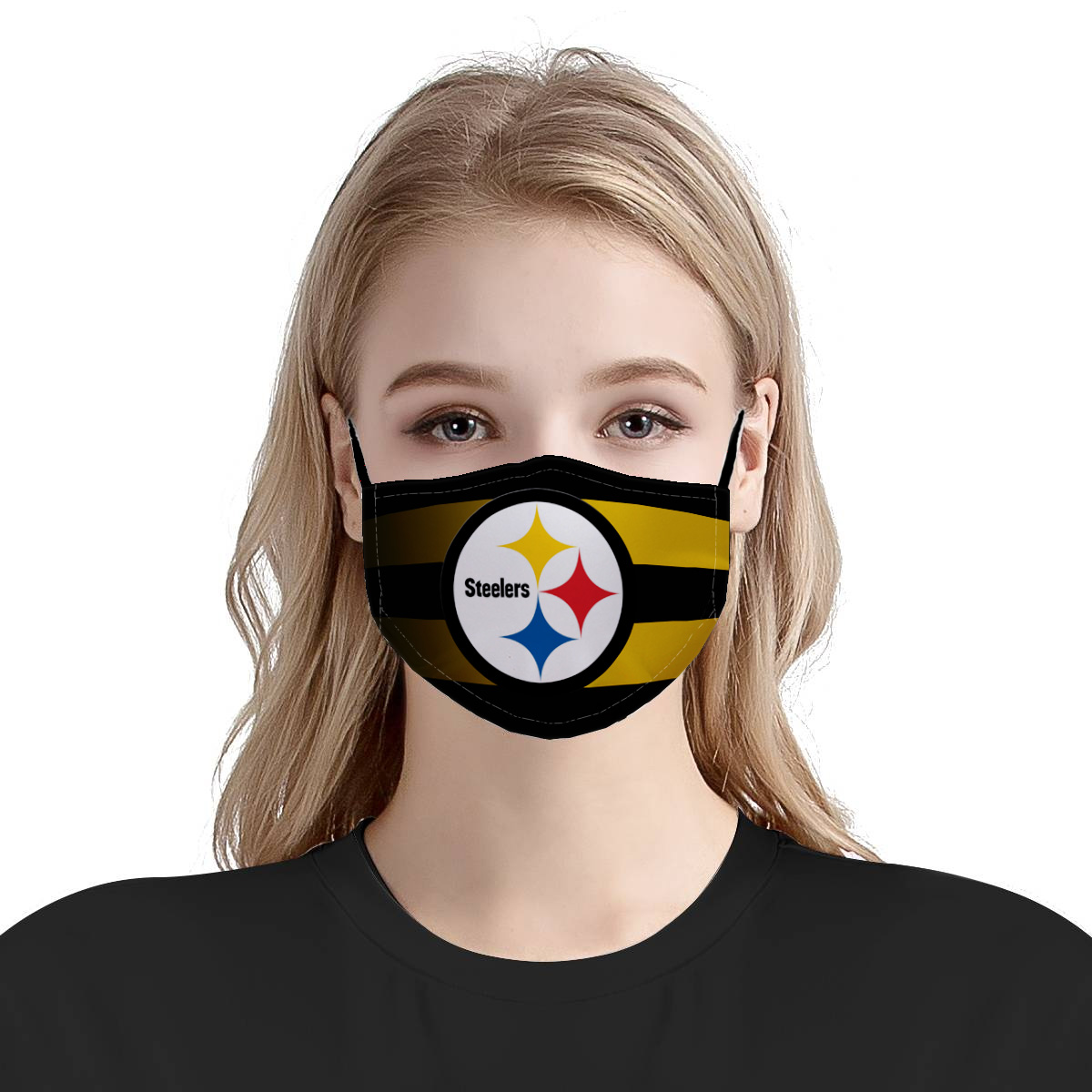 Pittsburgh steelers team anti pollution face mask