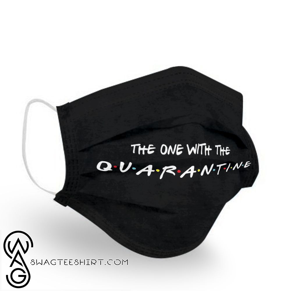 Friends the one with the quarantine anti pollution face mask – maria