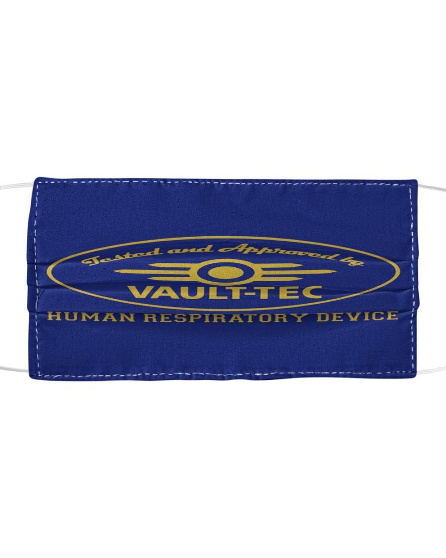 Tested and approved by vault-tec face mask 3