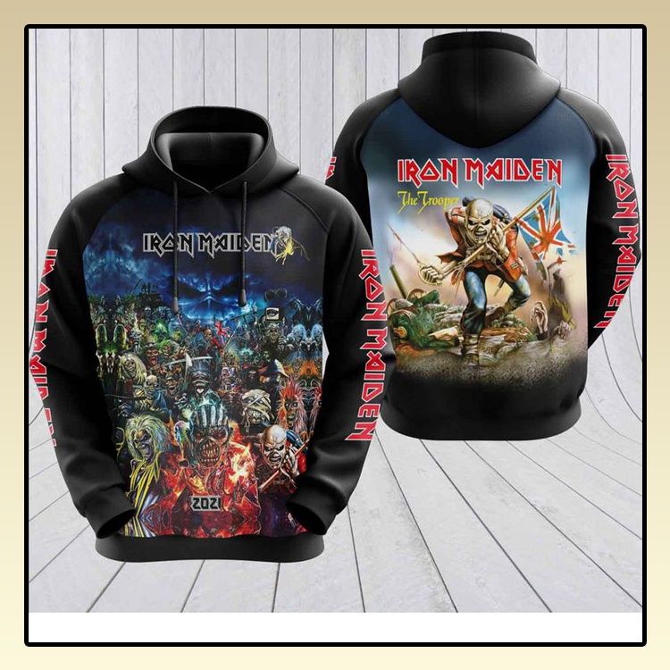 Iron Maiden The Trooper N hoodie1