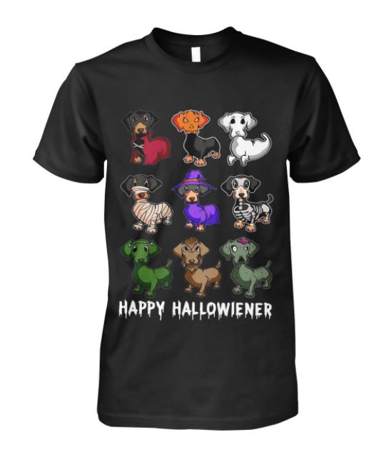 Happy Halloween Dachshunds t shirt, hoodie, tank top