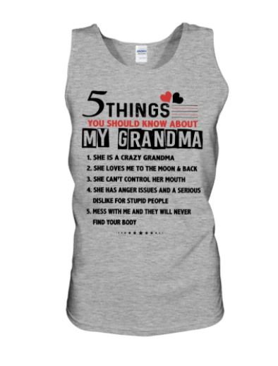 My grandma tank top