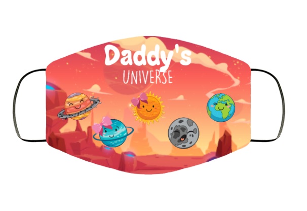 Daddy’s Universe face mask – Alchemytee