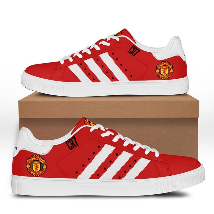 Manchester United CR7 Stan Smith Shoes Gift For Fan