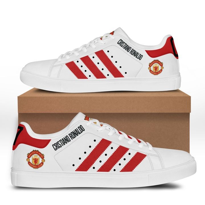 Manchester United Cristiano Ronaldo Stan Smith Shoes Footwear White