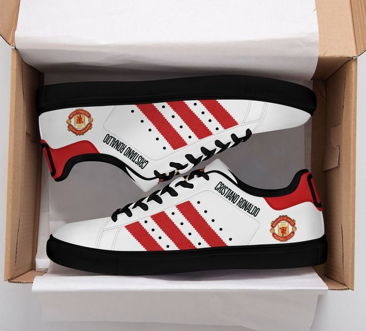 Manchester United Cristiano Ronaldo Stan Smith Shoes Footwear White