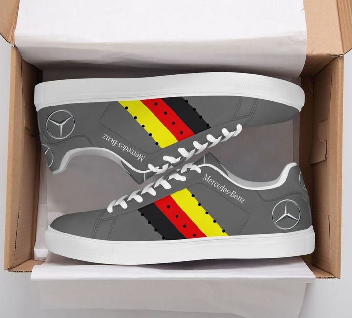 Mercedes Benz Grey Adidas Stan Smith Shoes