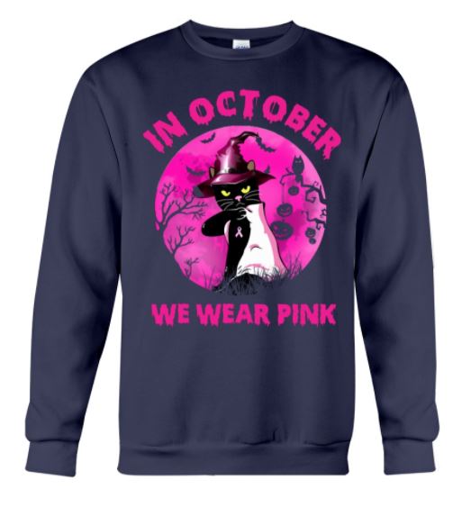 Cat october wear pink sweater