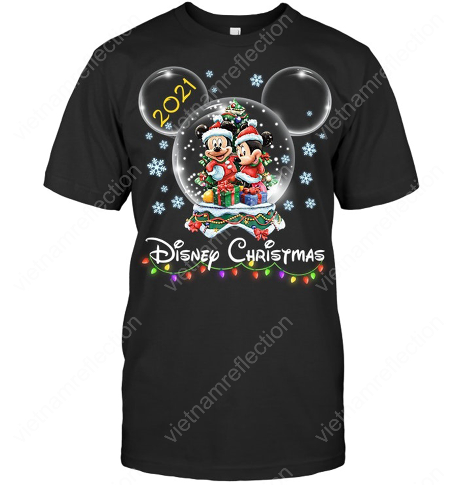 Mickey and Miley 2021 Disney Christmas shirt