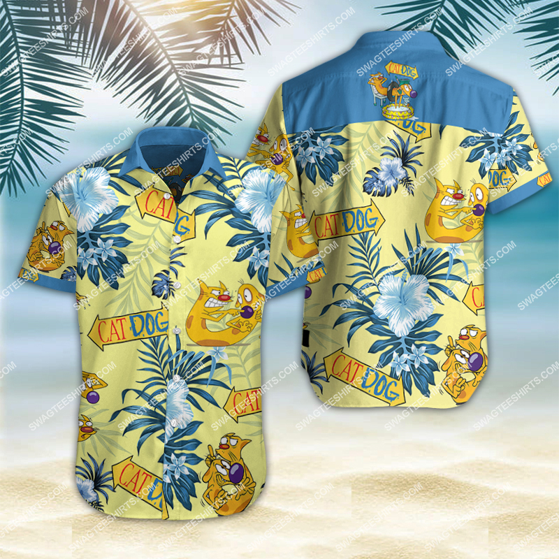 catdog movie all over print hawaiian shirt 2