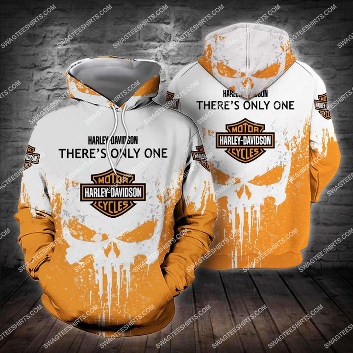 [highest selling] harley davidson there's only one full printing shirt - maria