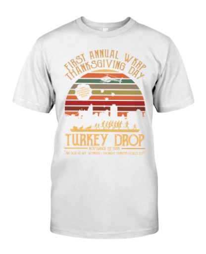 First Turkey drop t shirt 2