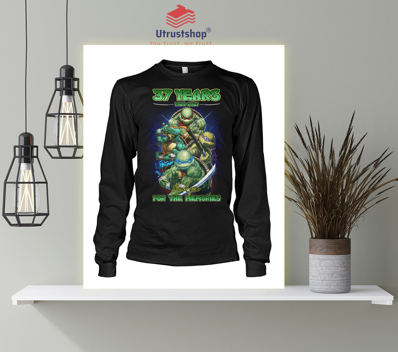 Ninja turtles 37 years 1984 2021 for the memories Shirt4