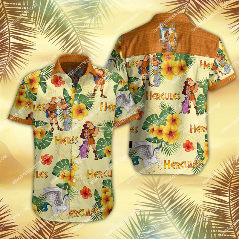 [highest selling] hercules movie all over print hawaiian shirt - maria