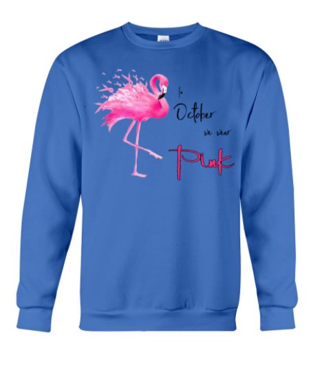 Flamingo October wear pink sweater