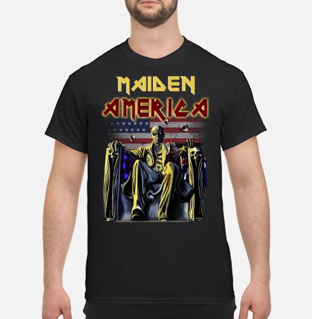 Maiden America t shirt, tank top