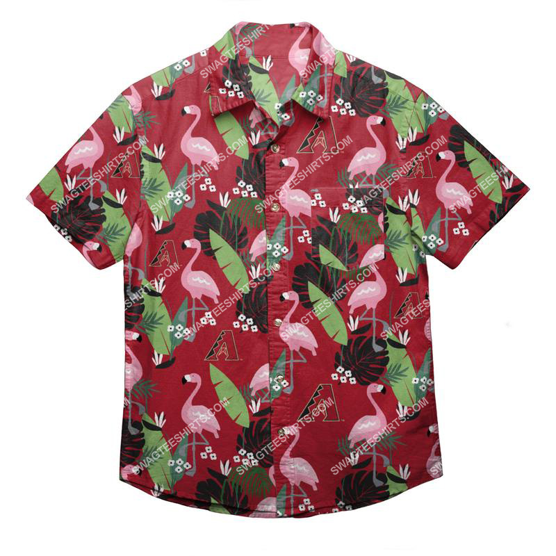 [highest selling] the arizona diamondbacks floral full print hawaiian shirt - maria