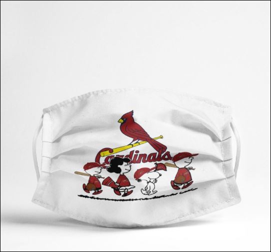 Snoopy and friends st louis cardinals anti pollution face mask - maria