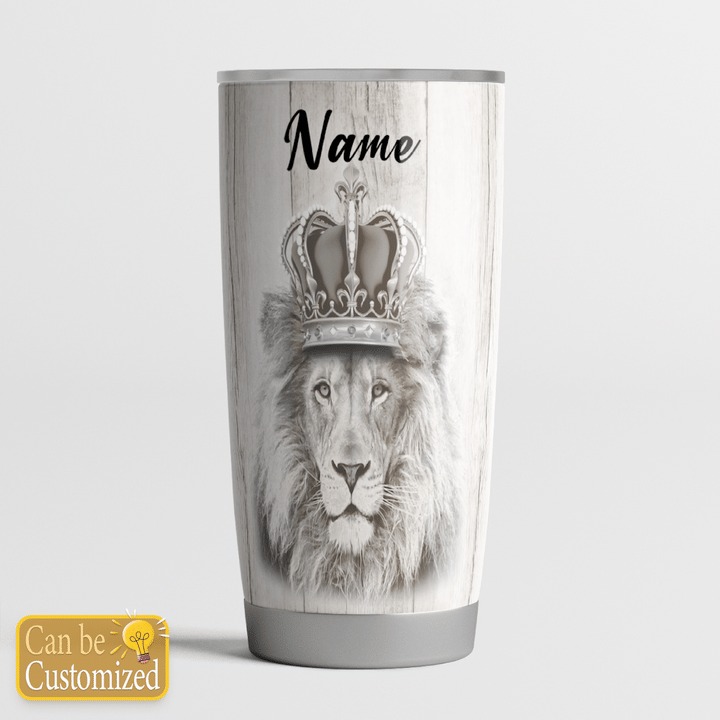 Personalized custom name Lion to my son never forget that i love you tumbler 2