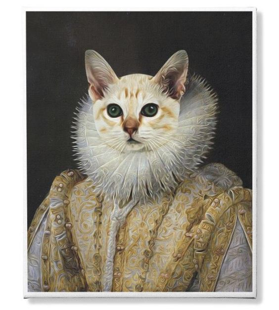 Photo Canvas Custom Cat and Pet