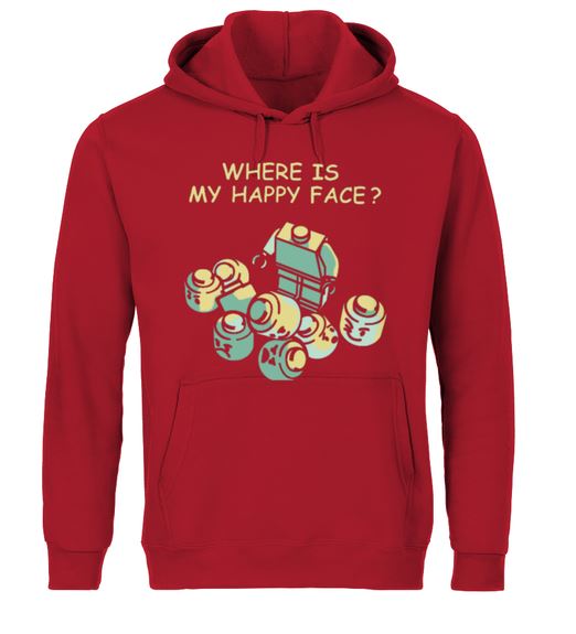 Lego where happy face hoodie