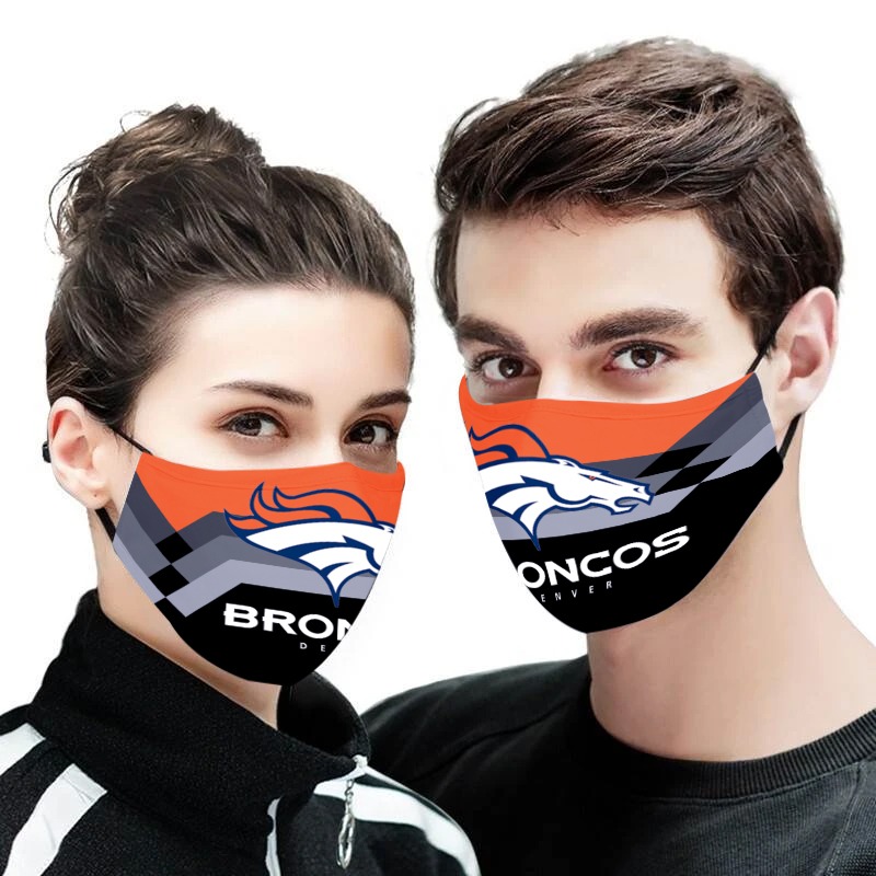 NFL denver broncos anti pollution face mask