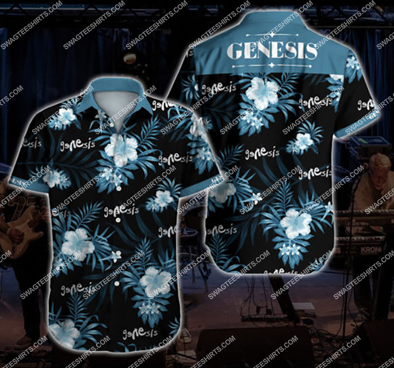 the genesis all over print hawaiian shirt 2