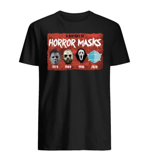 History horror masks t shirt, hoodie, tank top