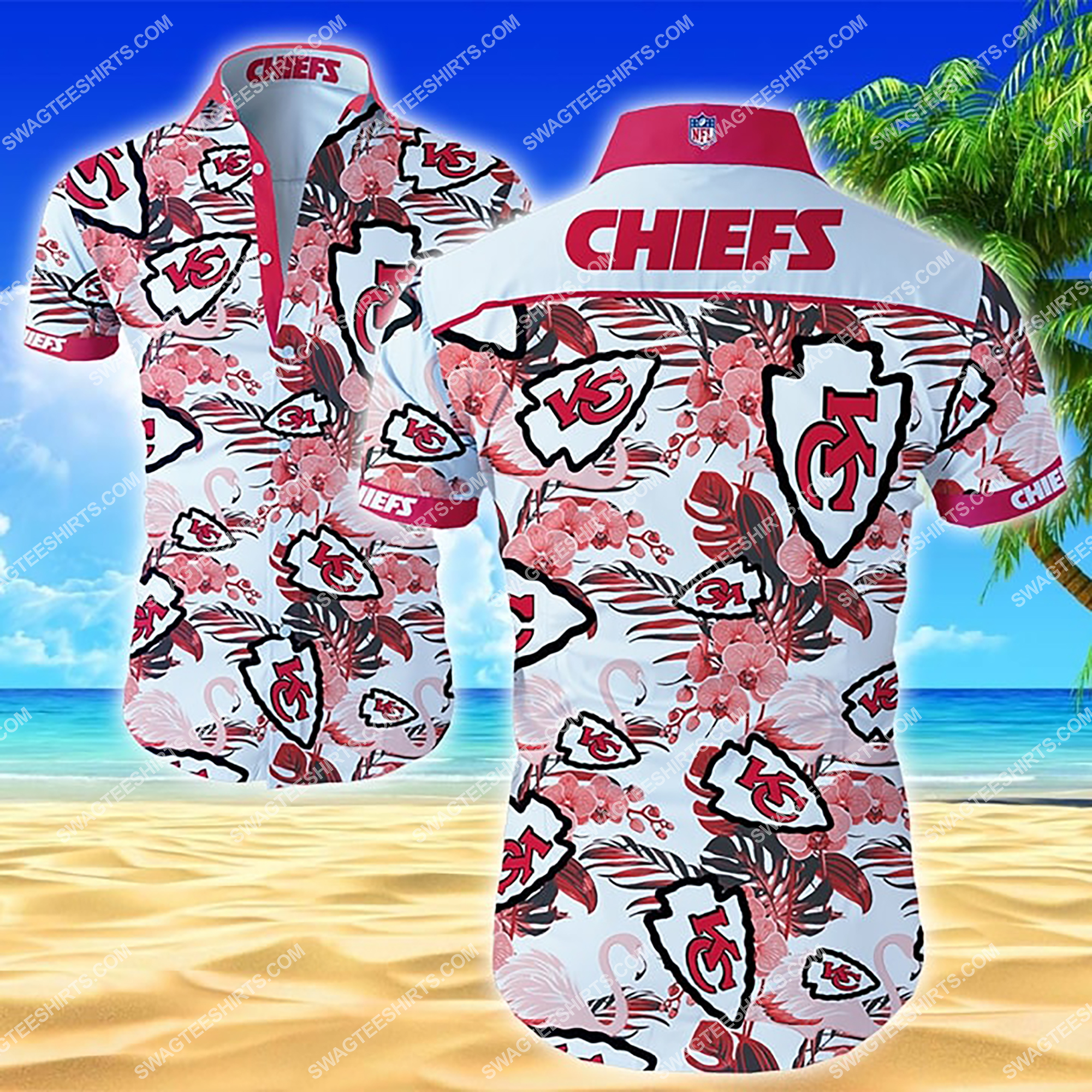 kansas city chiefs hawaiian shirt