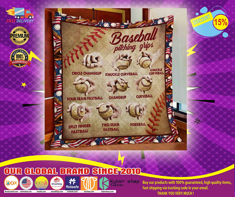Baseball pitching grips QUILT1