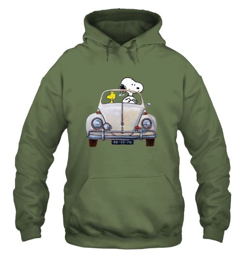 Snoopy car 176 Beetle hoodie