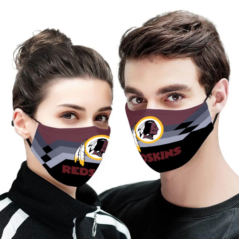 NFL washington redskins anti pollution face mask - maria