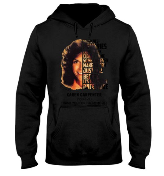 Karen Carpenter best memories hoodie