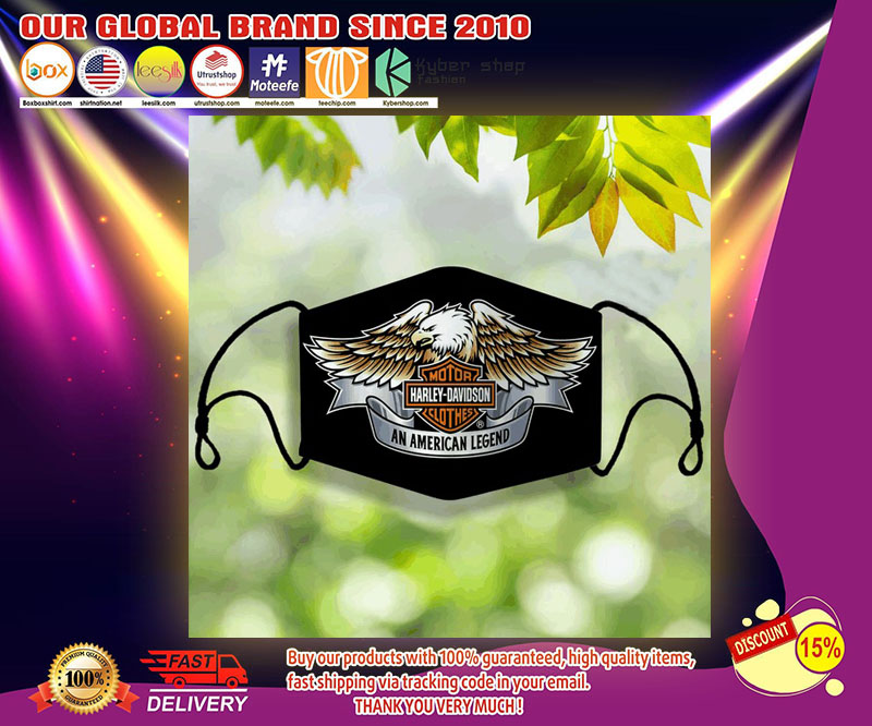 Motor Harley DavidsonAmerican legend face mask 2