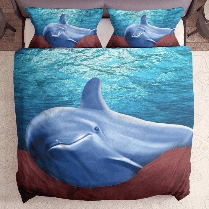 [best price] dolphin and sea bedding set – maria