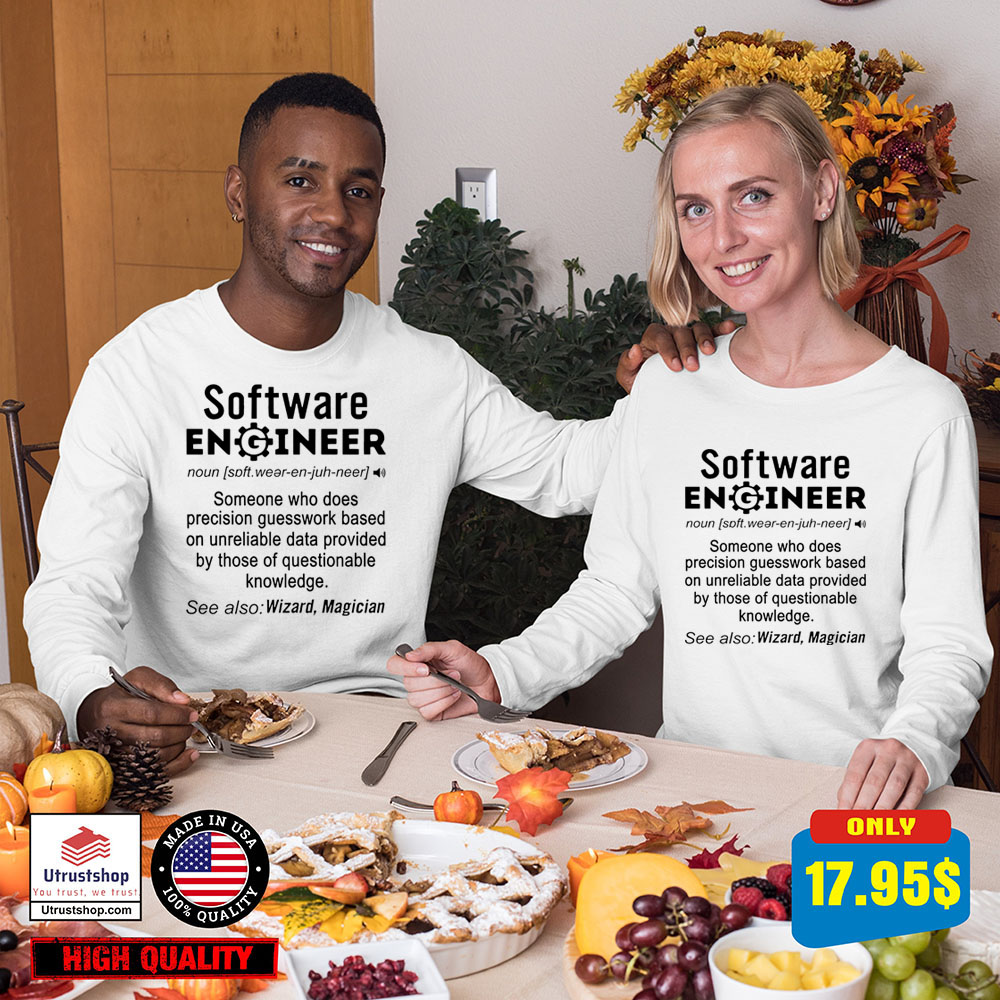 Software engineer definition funny Shirt4