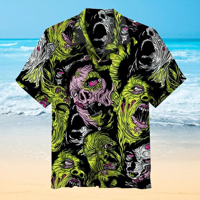 Zombie Hawaiian Shirt -LIMITED EDITION