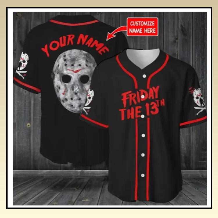 23-Jason Voorhees Friday the 13th Jersey Baseball (2)