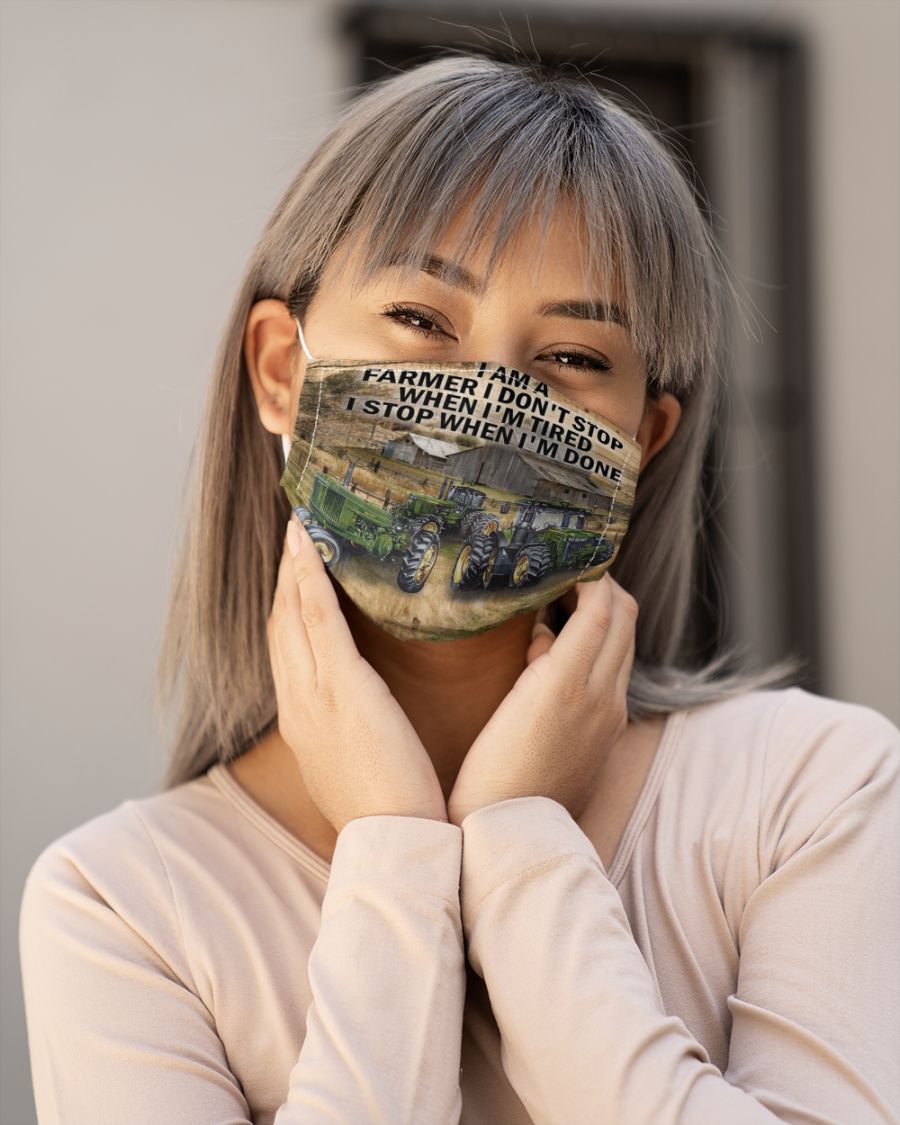 I am a farmer i don't stop face mask