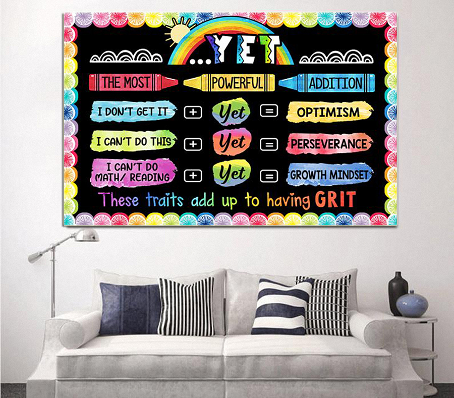 Teacher classroom Yet the most powerful addition poster