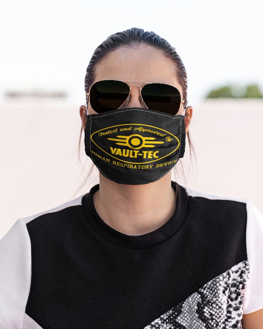 Tested and approved by vault-tec human respiratory device face mask - LIMITED EDITION BBS