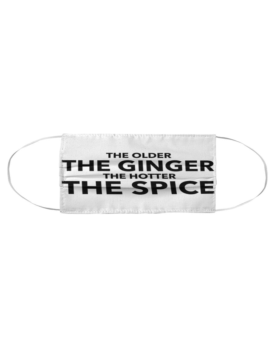 The older the ginger the hotter the spice face mask 2