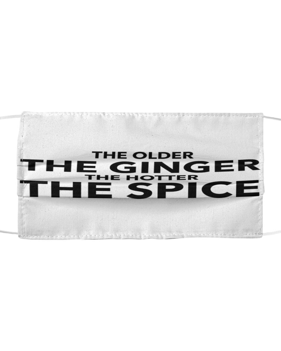 The older the ginger the hotter the spice face mask 3