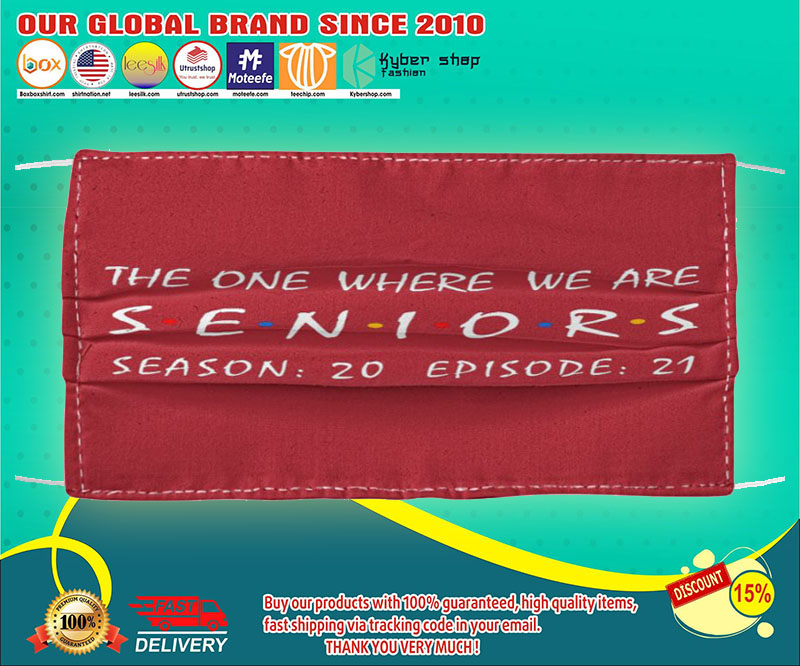 The one where we are seniors season 20 episode 21 face mask 1