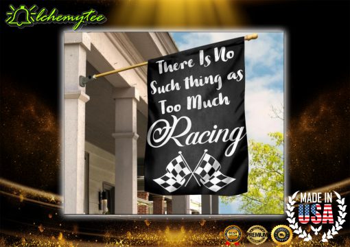 There's no such thing as too much racing flag 1