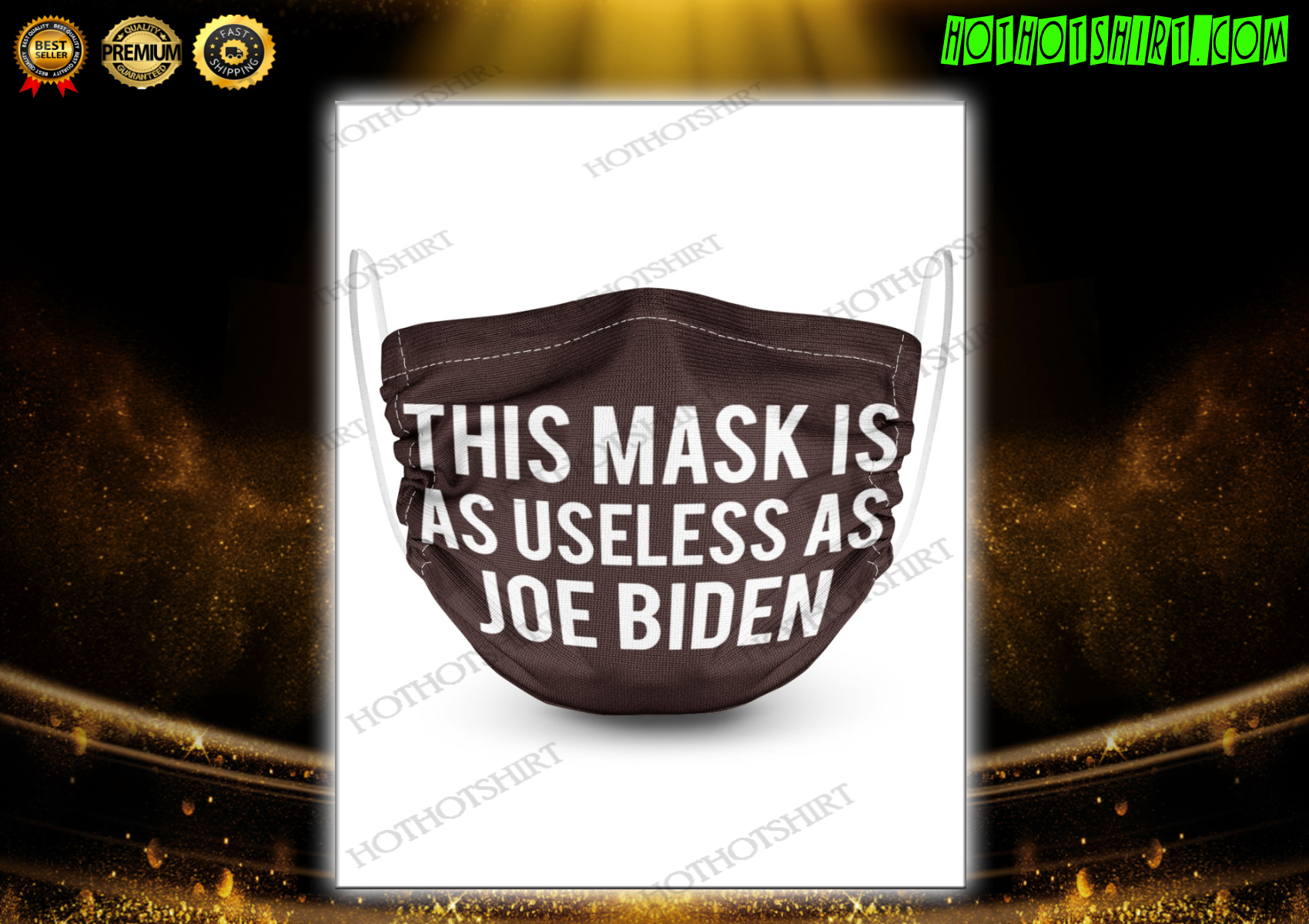 This mask is as useless as Joe Biden face mask