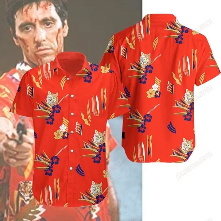 Tony montana al pacino in scarface hawaiian shirt