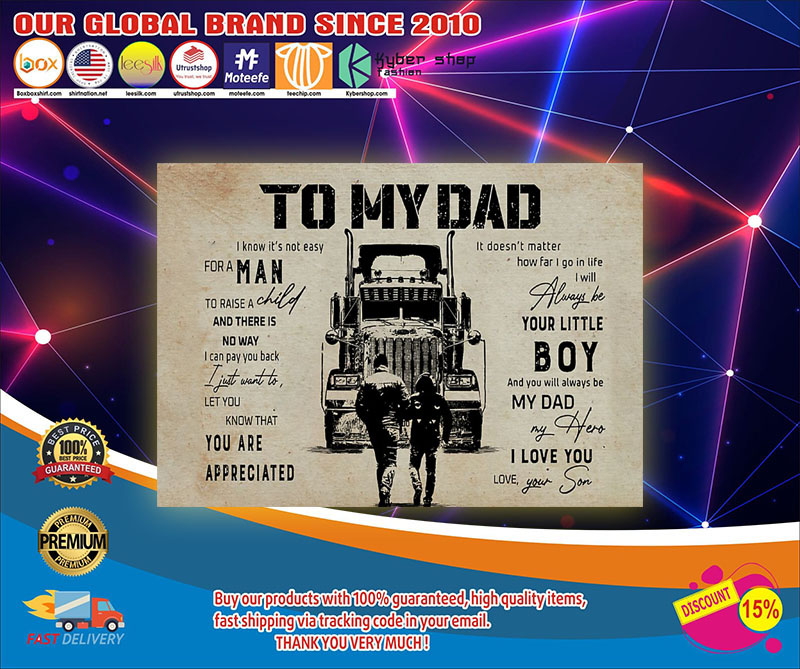 Truck to my dad poster1