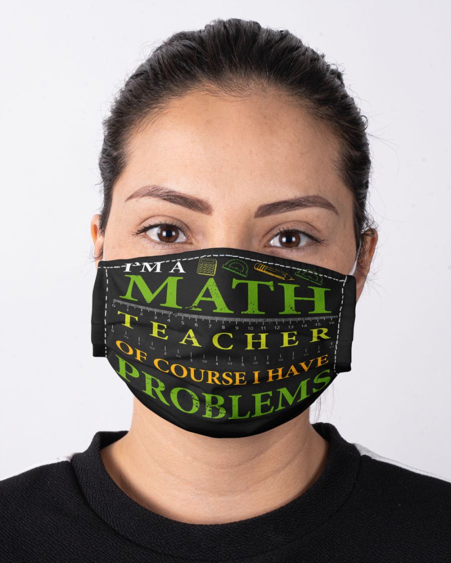 I'm a match teacher of course i have problems face mask - Hothot 110820