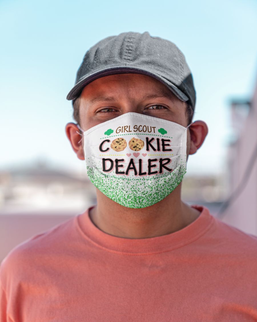 Girl scout cookie dealer face mask 2